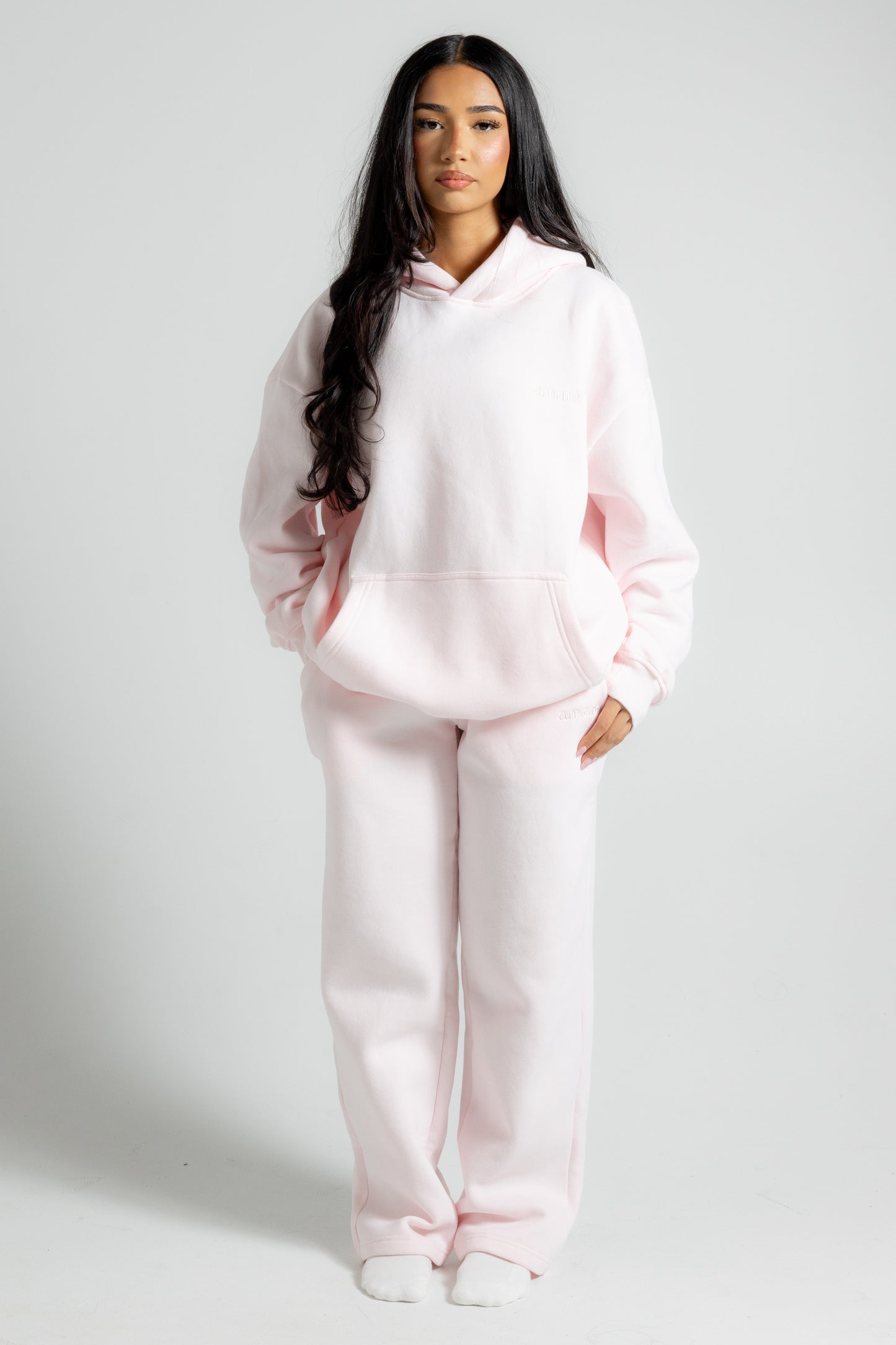 Classic hoodie (shell pink)