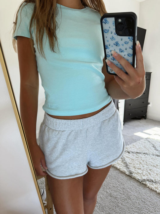 Lilia top (aqua)