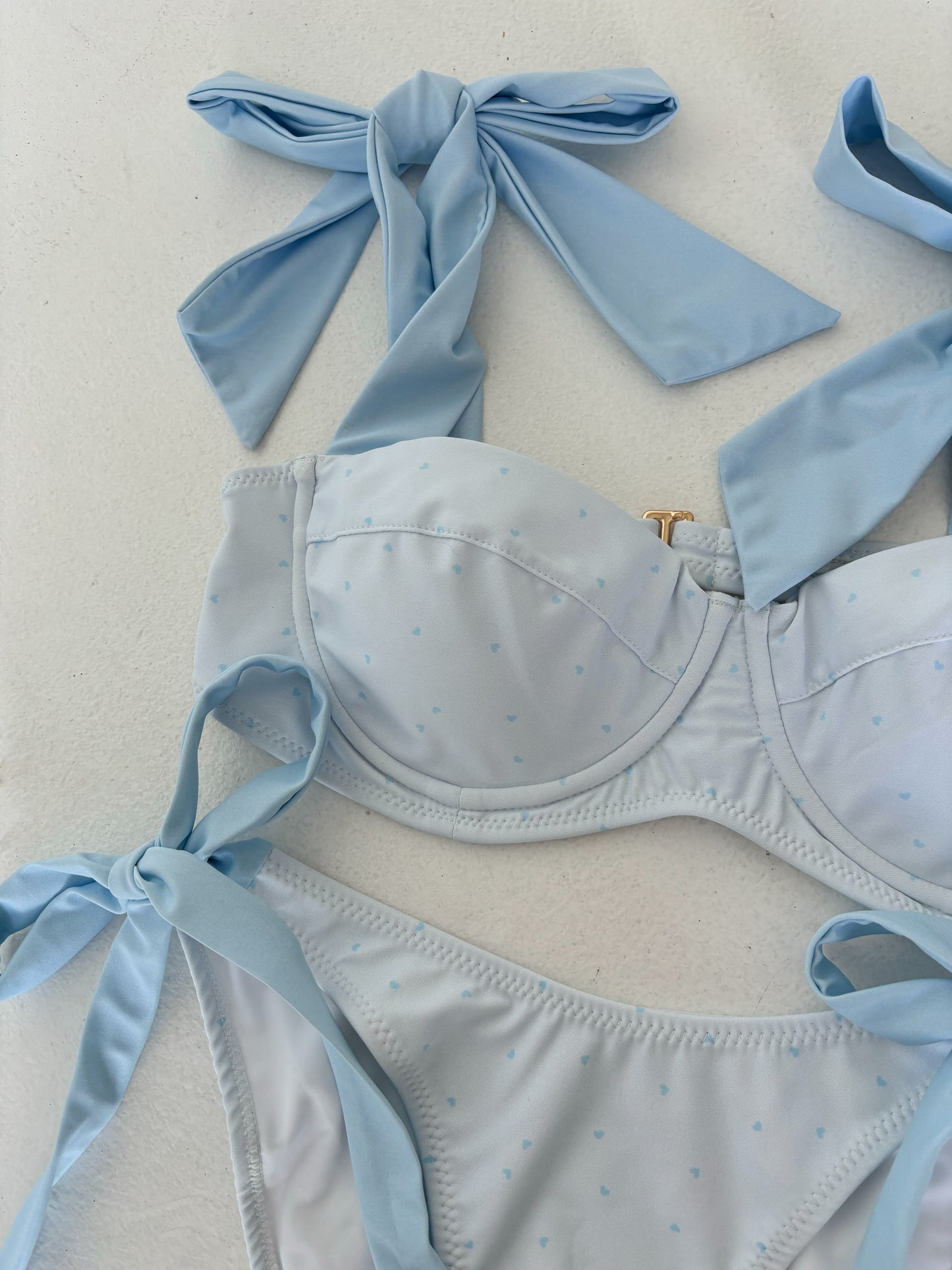 Heart Kini TOP (Blue)