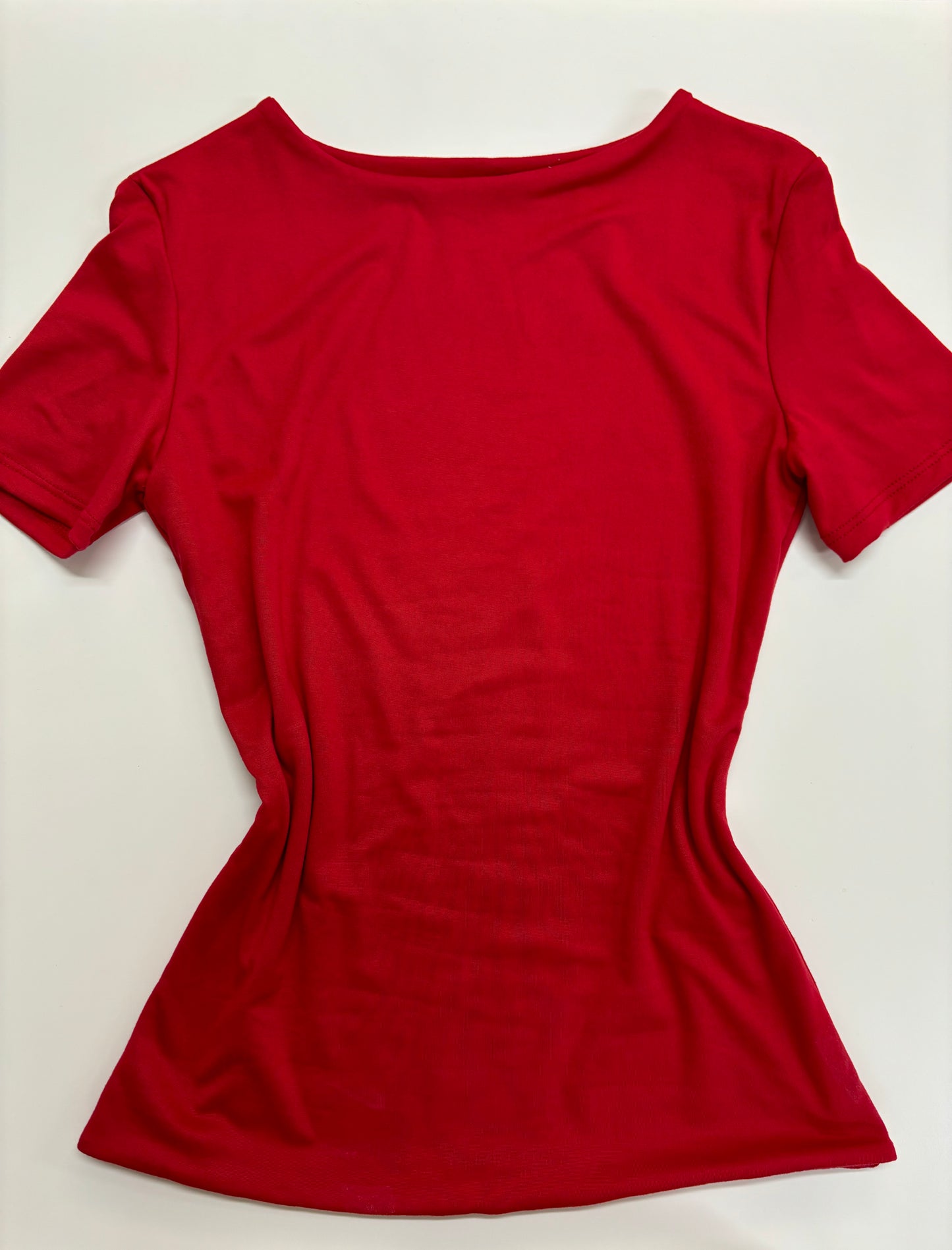 Faye top (Cherry Red)