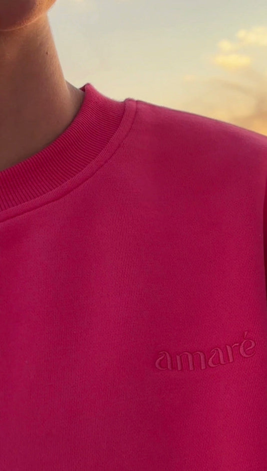 Classic crewneck (sunset)