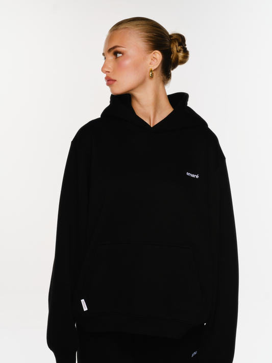 SIGNATURE HOODIE (BLACK) PRE-ORDER